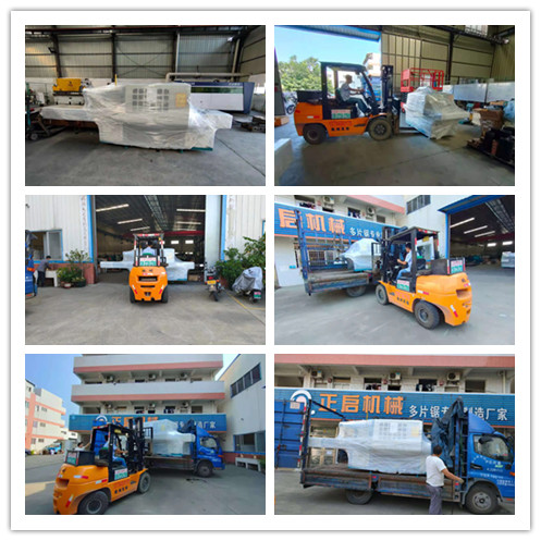 2021年7月24日發(fā)往順德區(qū)倫教熹涌裕成-ZQ300型圓木多片鋸、