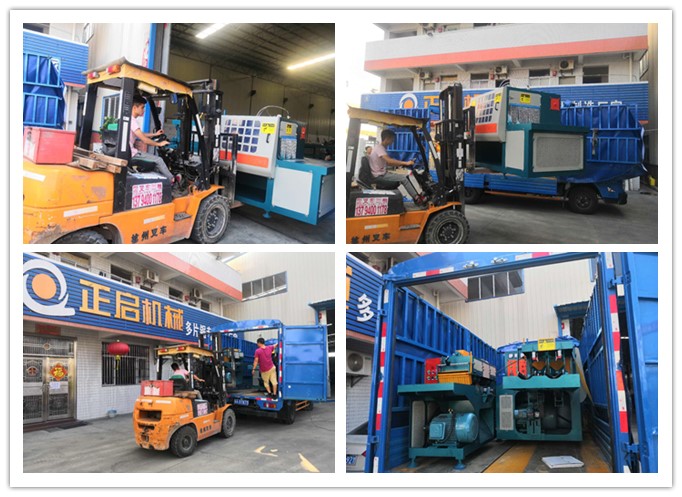 2018年7月發(fā)往廣東順德--雙排鏈原木多片鋸、簡(jiǎn)易方木多片鋸