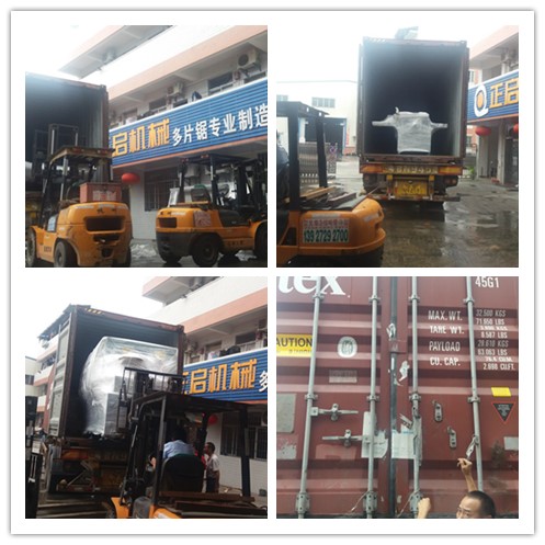 2018年5月發(fā)往馬來西亞--全自動原木多片鋸、原木多片鋸、方