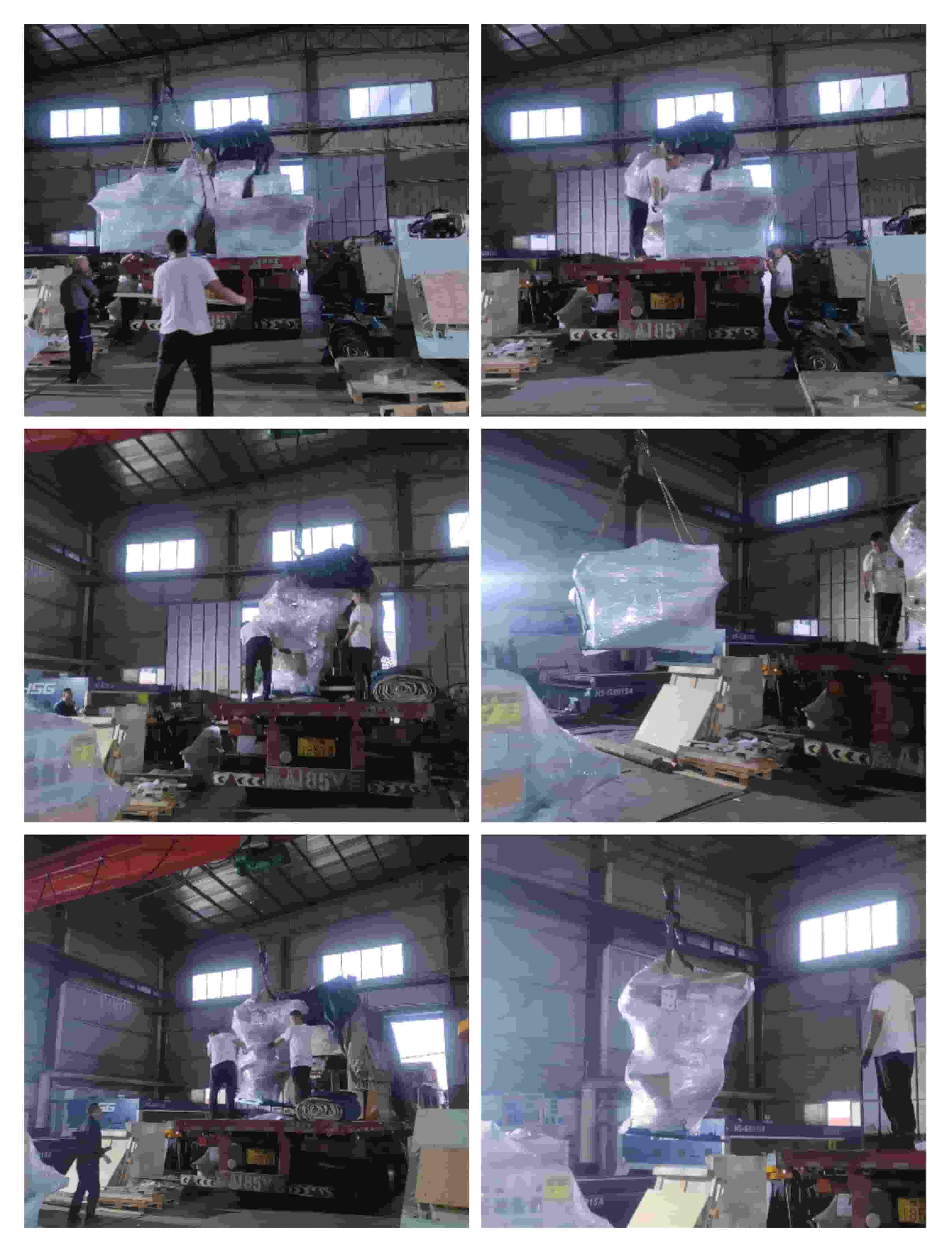 2023年4月2日發(fā)河南鄭州-釘托盤機器人1臺、平面工作臺一個